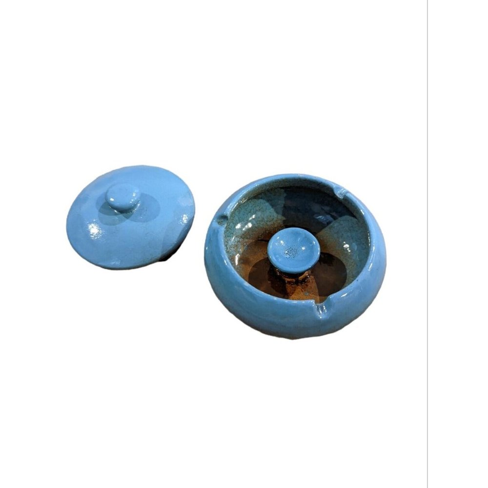 RONXS Ashtray, Outdoor Ash Tray for Patio with Lid, Windproof Ashtrays for Cigar